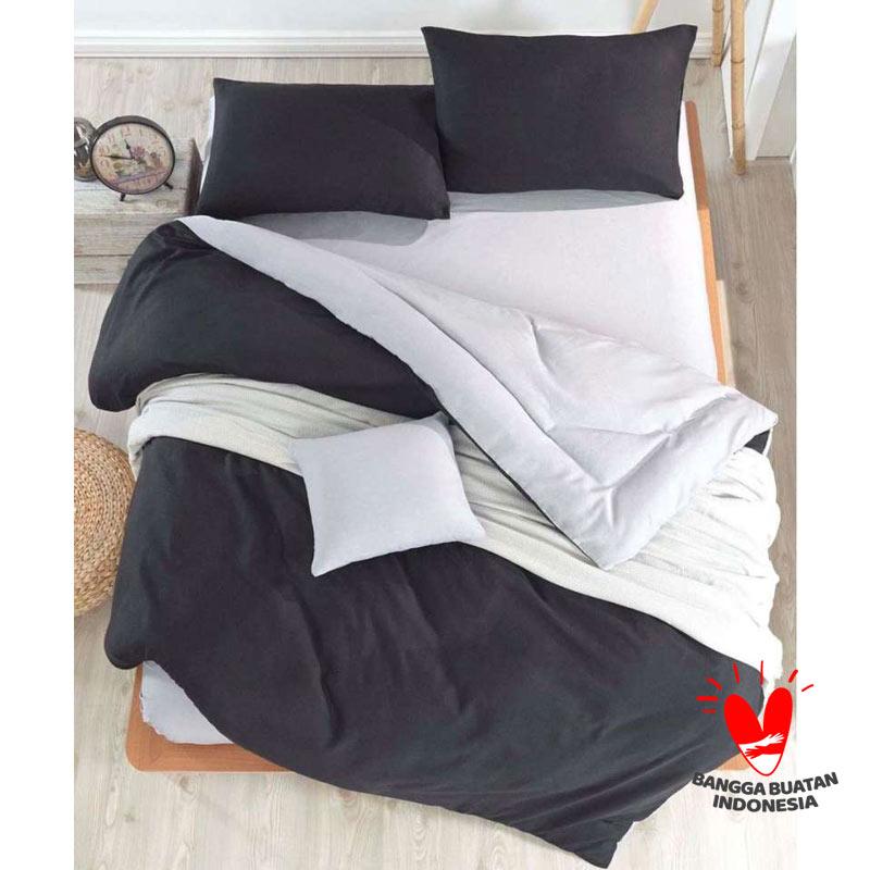 Jual Mutiara Bedcover Set Hitam Putih Bahan Katun Polos Premium Isi Sesuai Keterangan Didiskripsi Murah Mei 2021 Blibli