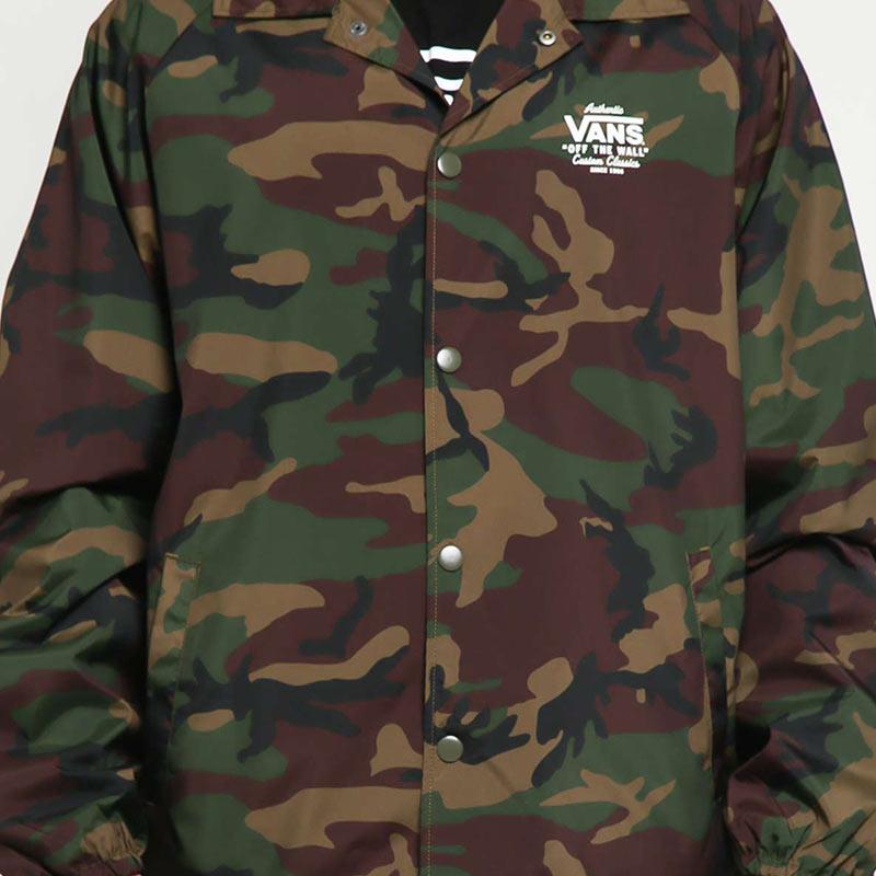 camo vans jacket