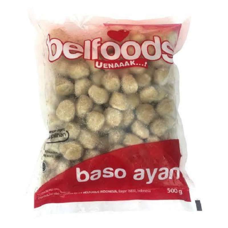 Jual Belfoods Uenak Bakso Ayam Besar 50 Pcs 500 G Online Januari 2021 Blibli