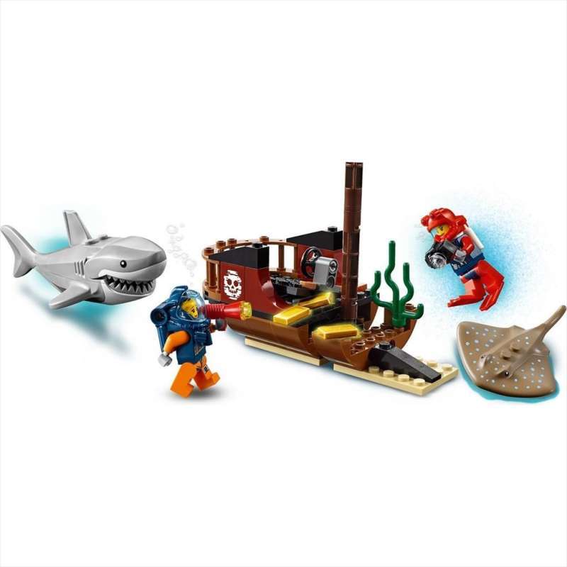 Jual Lego City 60266 Ocean Exploration Ship Online September 2020 Blibli Com