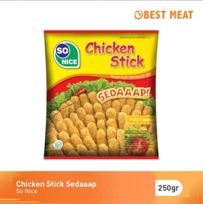 Jual Nugget Ayam Stick Sedap So Nice 250 Gr Online Januari 2021 Blibli