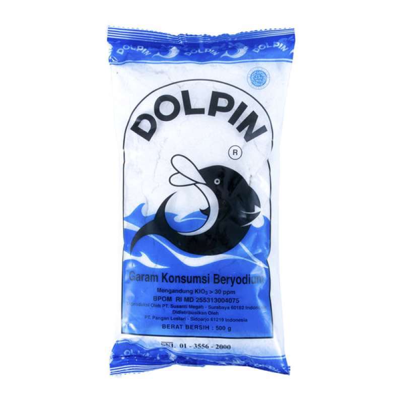 Jual Dolpin Garam Meja Beriodium 500gr Garam Masak Dapur Mengandung Yodium 1 2 Kg Online Oktober 2020 Blibli Com
