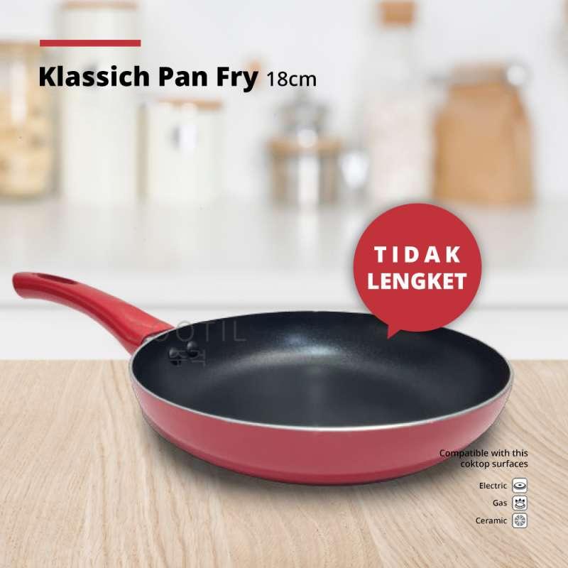 Jual Panci Wajan Teflon Pan Fry Esier 18 Cm Klassich Online September 2020 Blibli Com