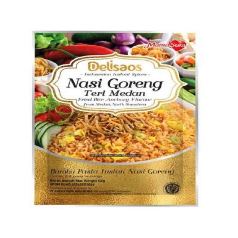 Jual Delisaos Mamasuka Bumbu Nasi Goreng Teri Medan 50 Gr Online November 2020 Blibli Com