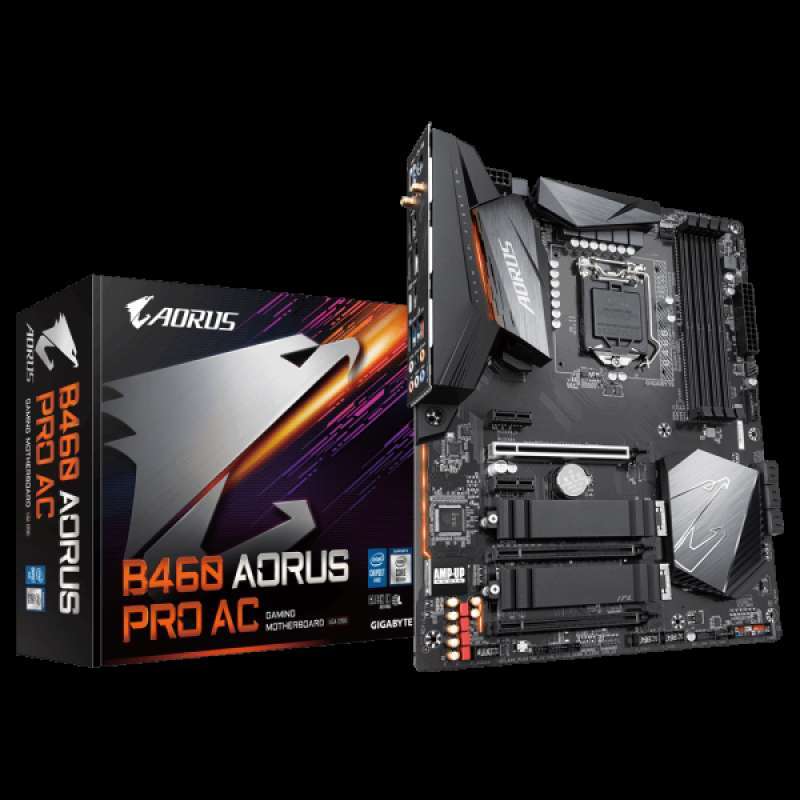 Gigabyte Motherboard B460 Aorus Pro AC LGA1200 ATX x DDR4