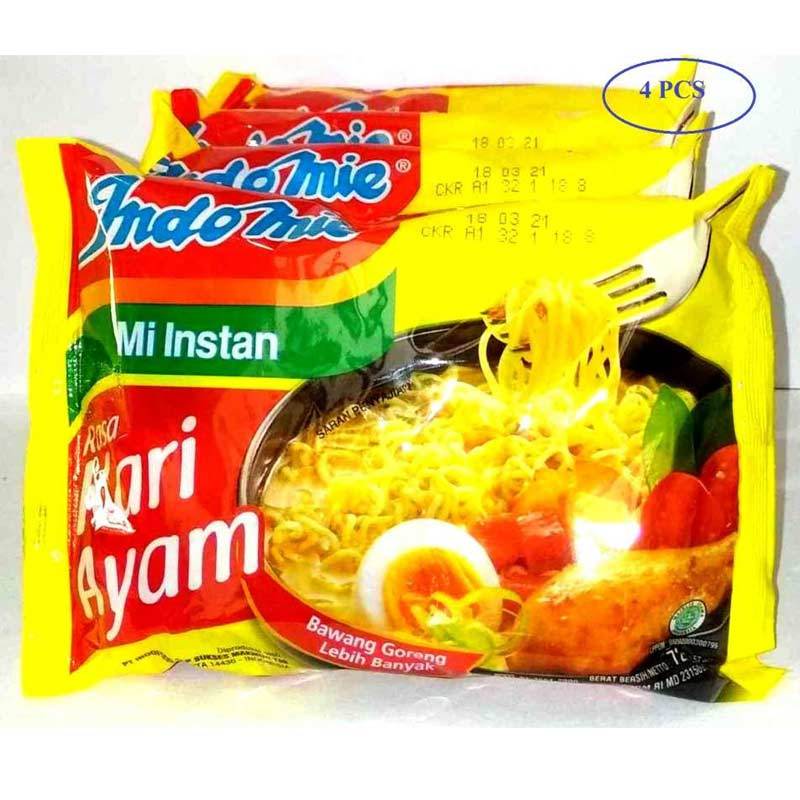 Jual Indomie Kari Ayam Mie Instan 72 G 4 Pcs Online Februari 2021 Blibli Rasa soto spesial ini dilengkapi dengan. indomie kari ayam mie instan 72 g 4 pcs