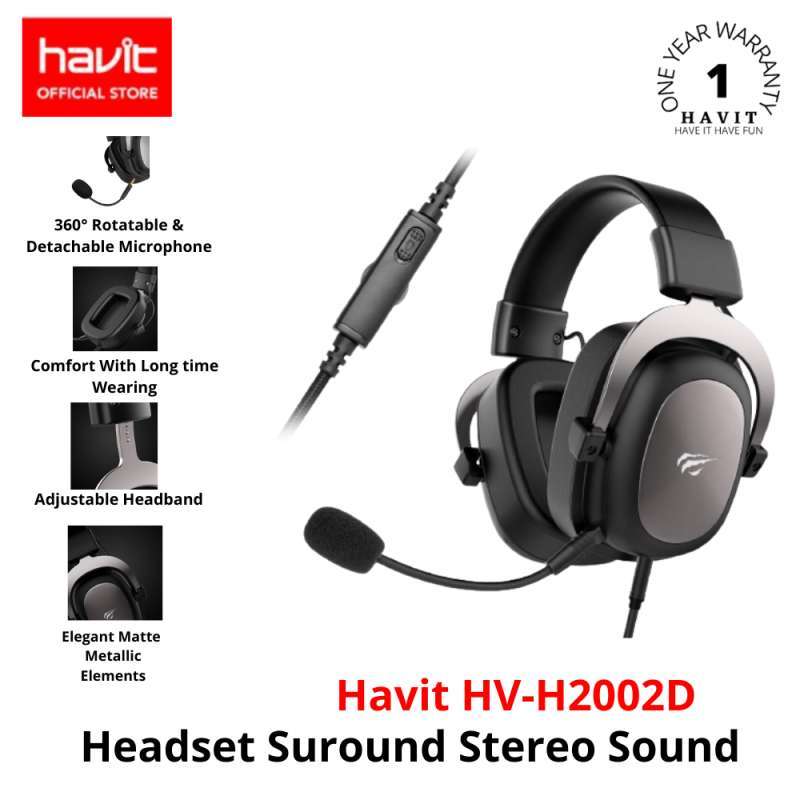 Jual Havit Headset H2002D Gaming Dual 