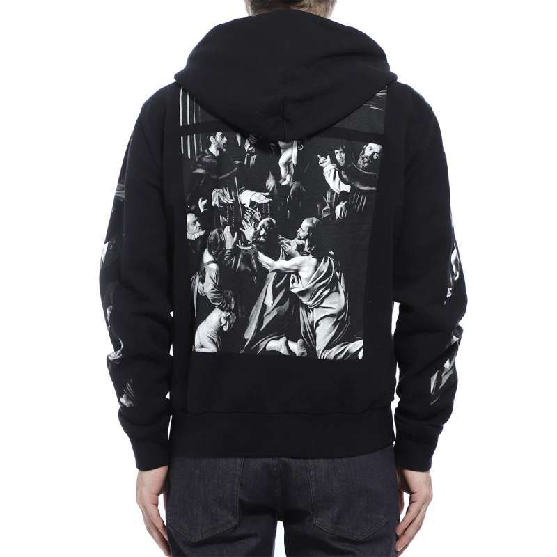 Off white caravaggio hoodie online