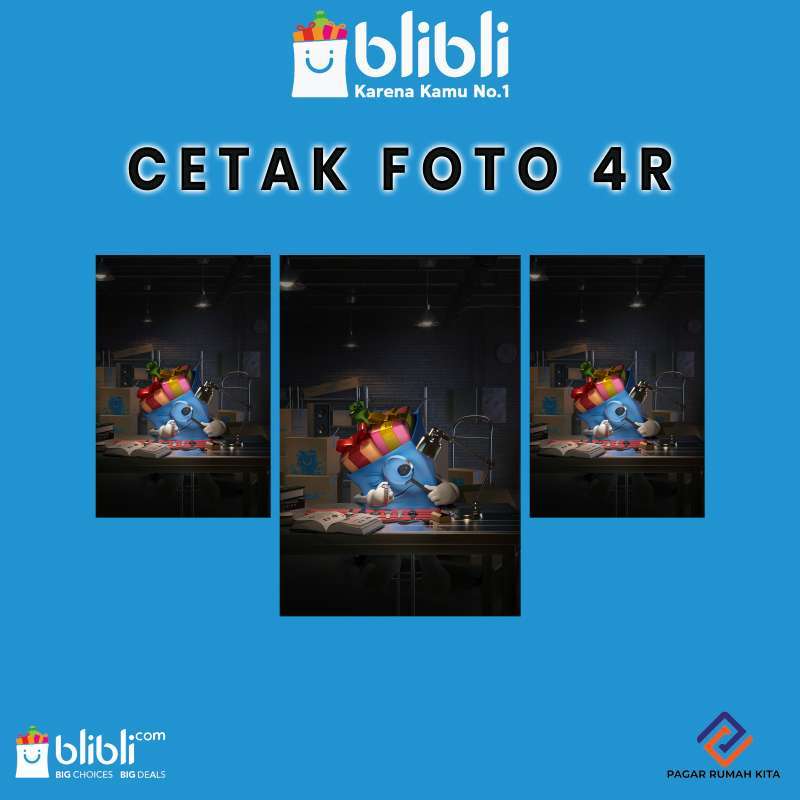 Cetak Foto Ukuran 4r 4 Foto Terbaru Agustus 2021 Harga Murah Kualitas Terjamin Blibli
