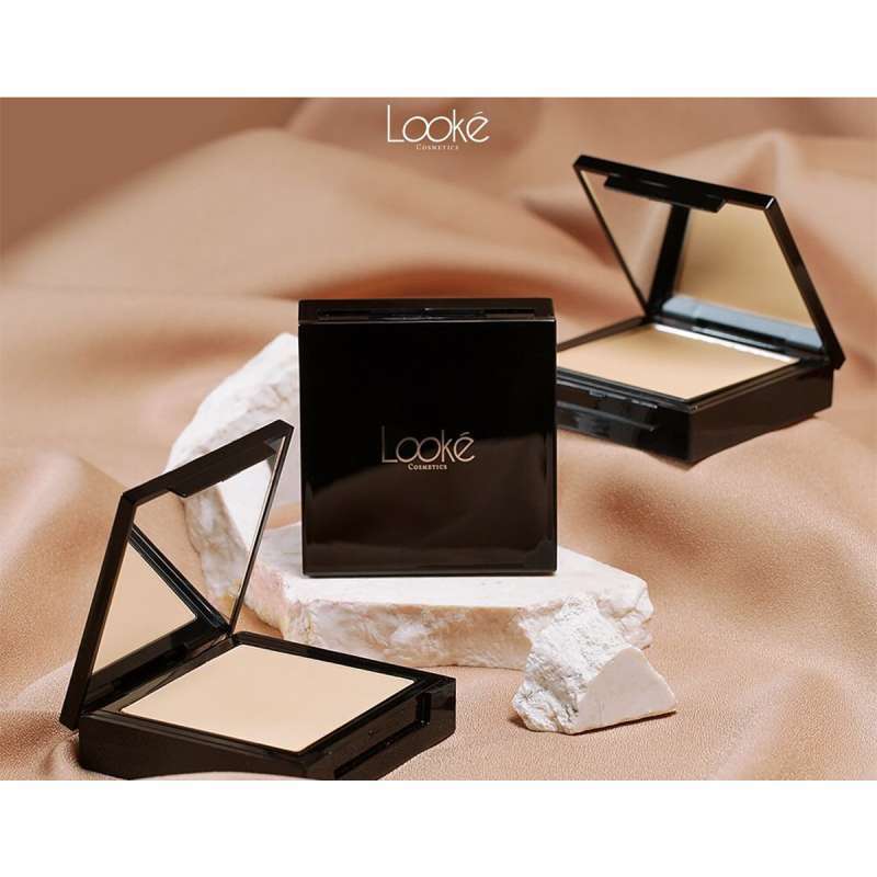Promo Looke Cosmetics AURORA Holy Perfecting Pressed Powder ...