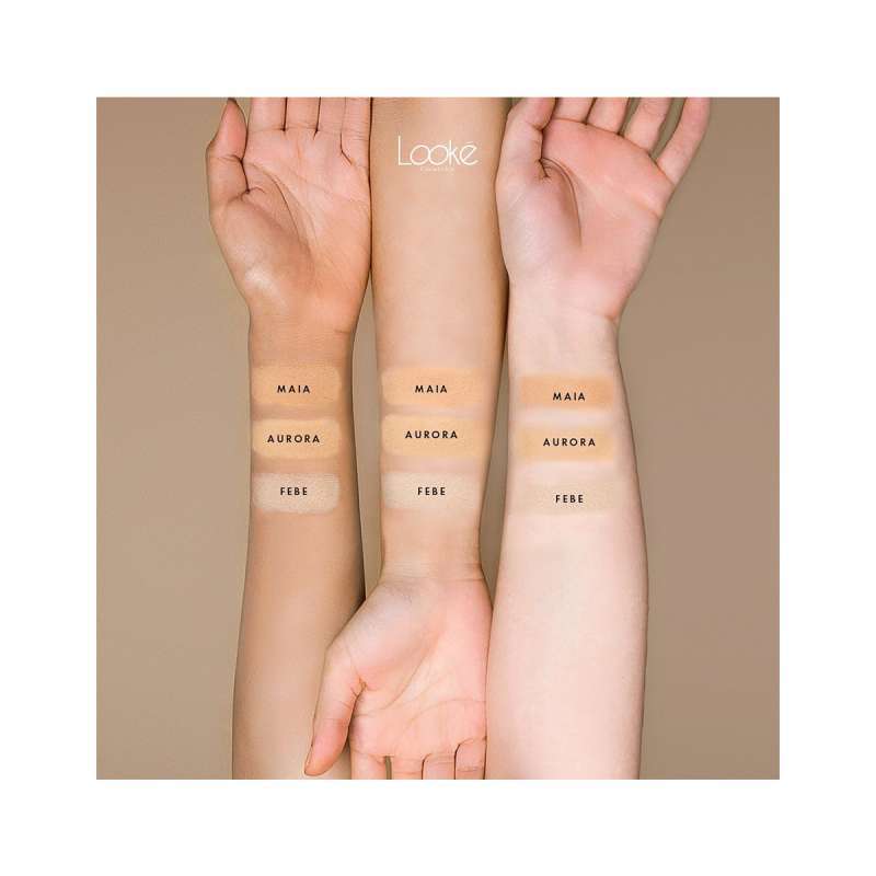 Promo Looke Cosmetics AURORA Holy Perfecting Pressed Powder ...