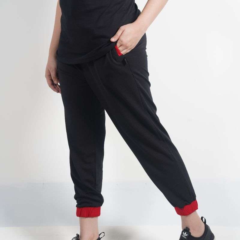 Bali United Blc Woman Red-cuff Jogger Pants