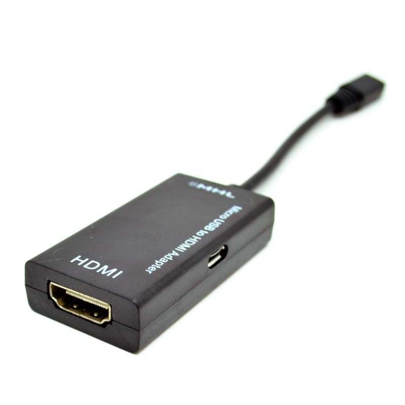 Jual Home Tech Adapter Micro Usb Ke Hdmi Mhl01 Black Online Oktober 2020 Blibli Com