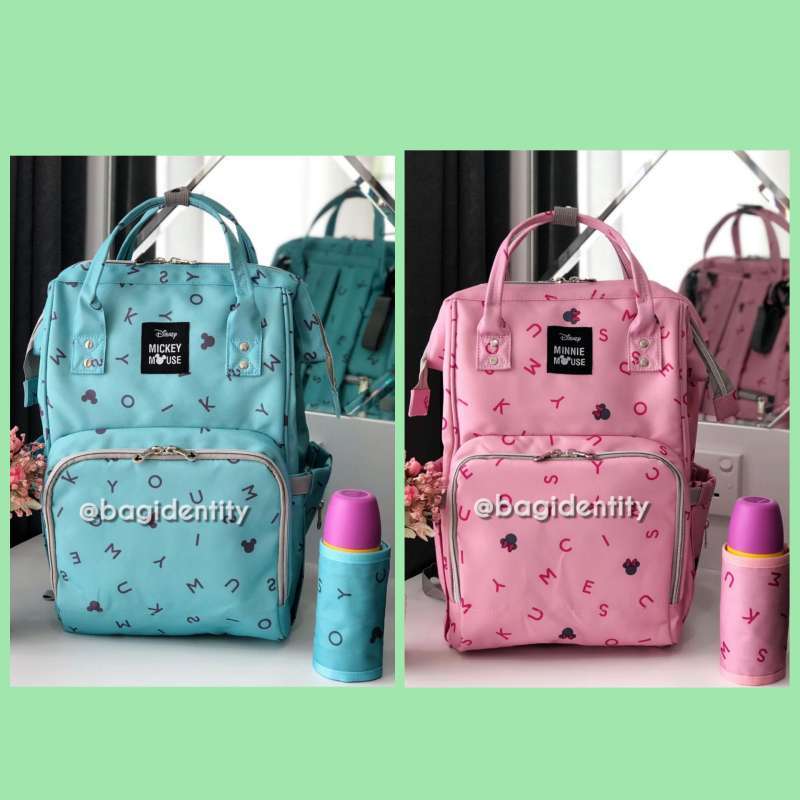 mickey minnie diaper bag
