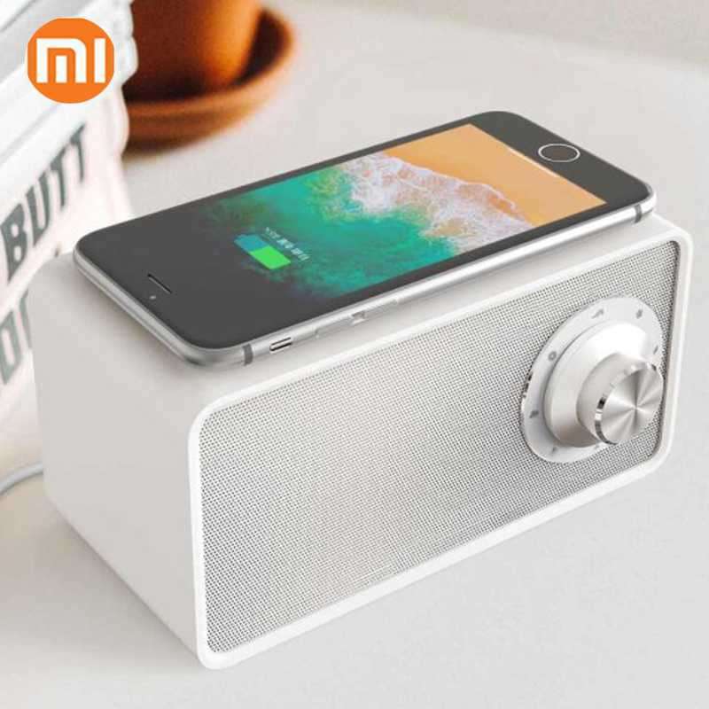 Jual Xiaomi Mijia Qualitell Portable Speaker Wireless Charger 10w Zs1001 Online Februari 2021 Blibli