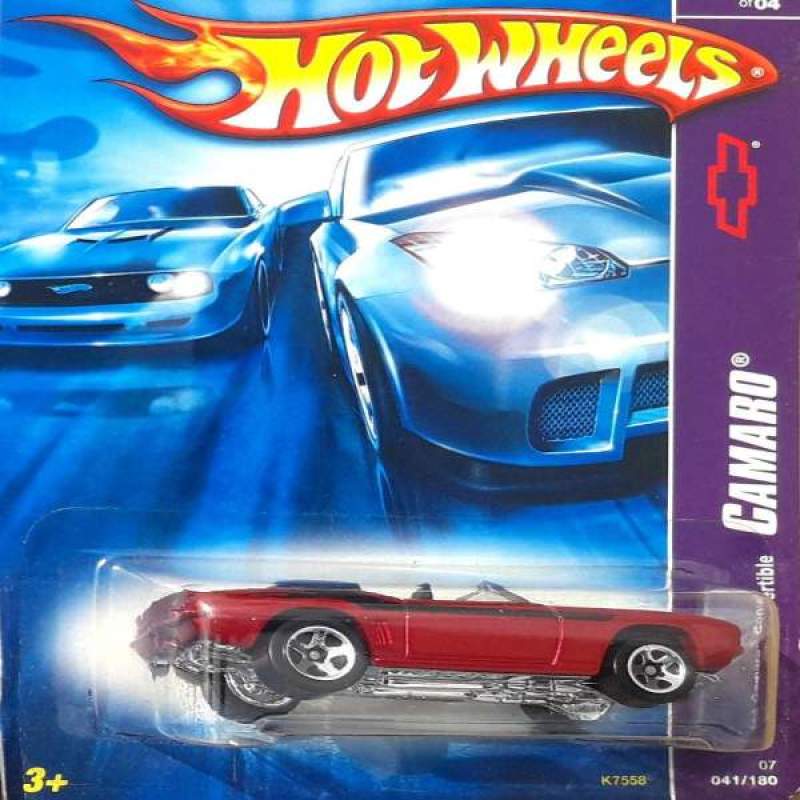hot wheels camaro convertible