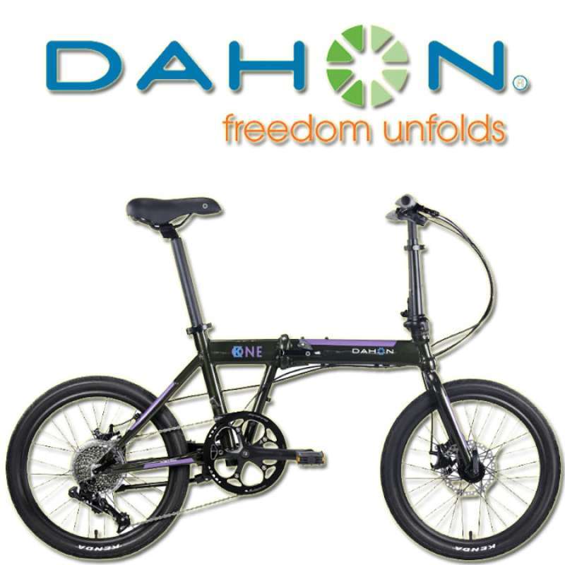 Jual Sepeda Lipat Dahon K One 20 Inch Black Purple di Seller
