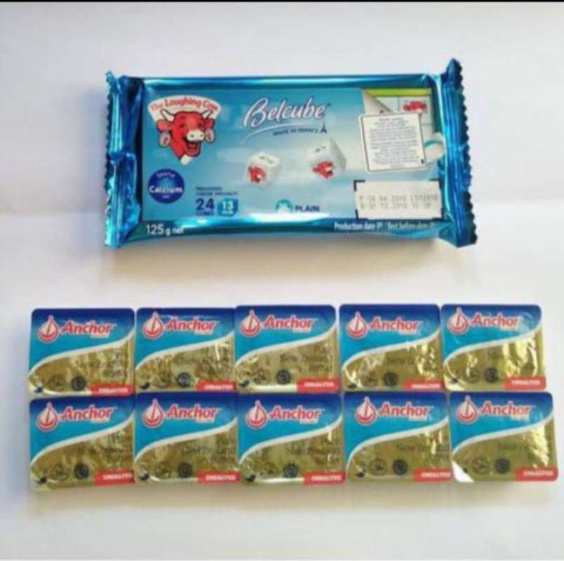 Jual Paket Mpasi Bayi Keju Belcube Spread Cheese Dan Unsalted Butter Anchor Online Desember 2020 Blibli