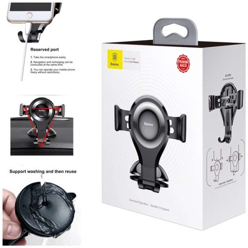 baseus osculum gravity universal car mount