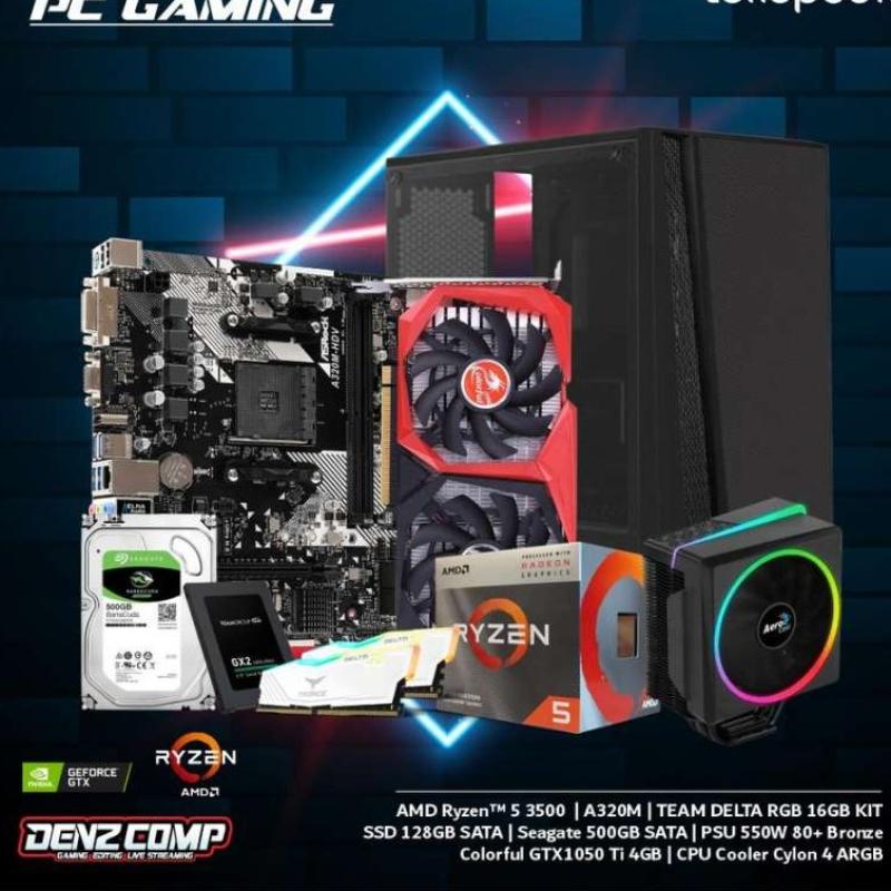 Ryzen 5 3500 sales gtx 1050 ti