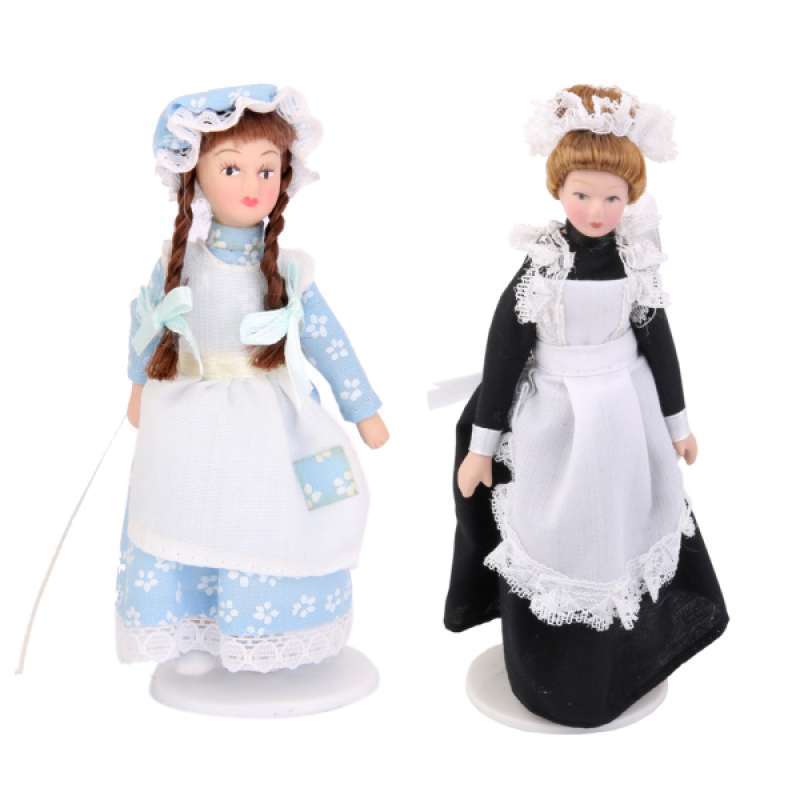 3 PORCELAIN YOUNG GIRLS DOLLHOUSE PEOPLE HALF PRICE SALE 