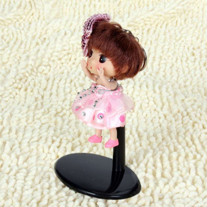 4.13-5.12inch C Type Adjustable Doll Teddy Bear Stand Base Holder Support 