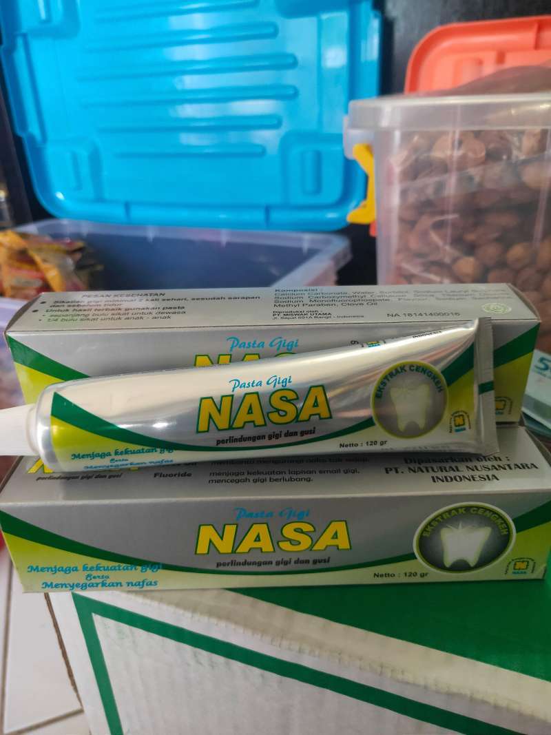 Jual Pasta Gigi Nasa L Perontok Karang Gigi Dan Pemutih Gigi Online Desember 2020 Blibli