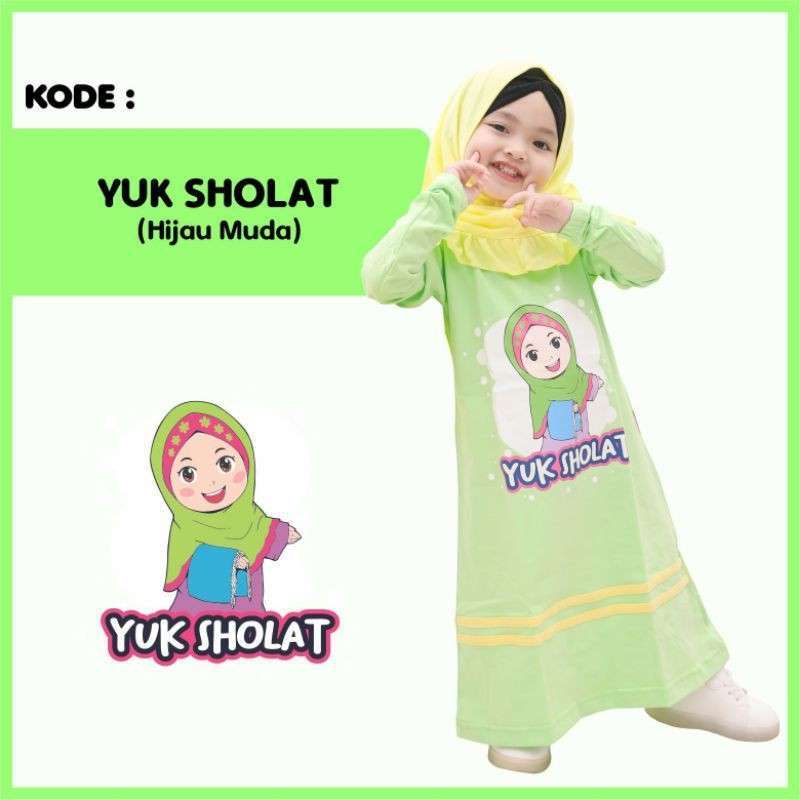 Jual Ummi Ajwad Yuk Sholat Gamis Anak Karakter Edukasi Online November 2020 Blibli Com
