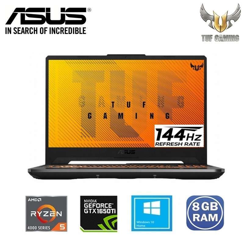 Jual Asus Tuf A15 Fx506ii R55tb6b Gaming Laptop Ryzen 5 4600h 8gb 512gb Ssd Gtx1650ti 4gb 15 6inch Fhd Ips 144hz Rgb Win10 Bonfire Black Online Desember 2020 Blibli