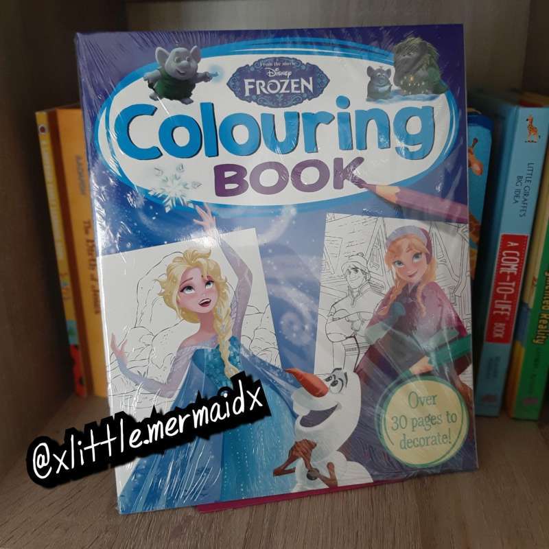 Jual Big Bad Wolf Books Colouring Book Disney Frozen Buku Mewarnai Import Anak Online Oktober 2020 Blibli Com