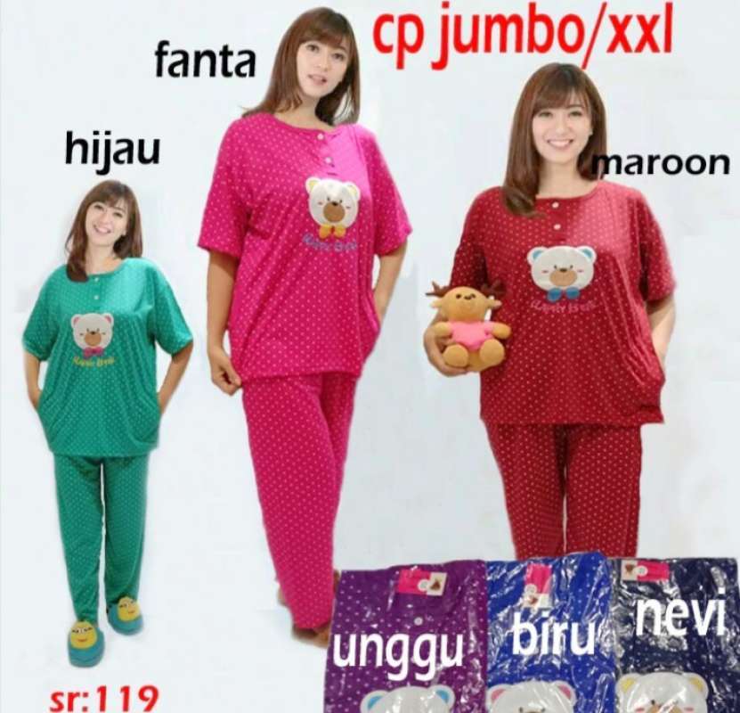 Baju Tidur Karakter Jumbo