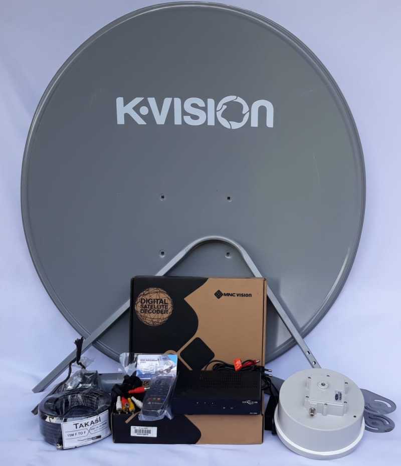 Jual Paket parabola S band komplit MNC Vision Jawara Vision tahan segala  cuaca Online Januari 2021 | Blibli