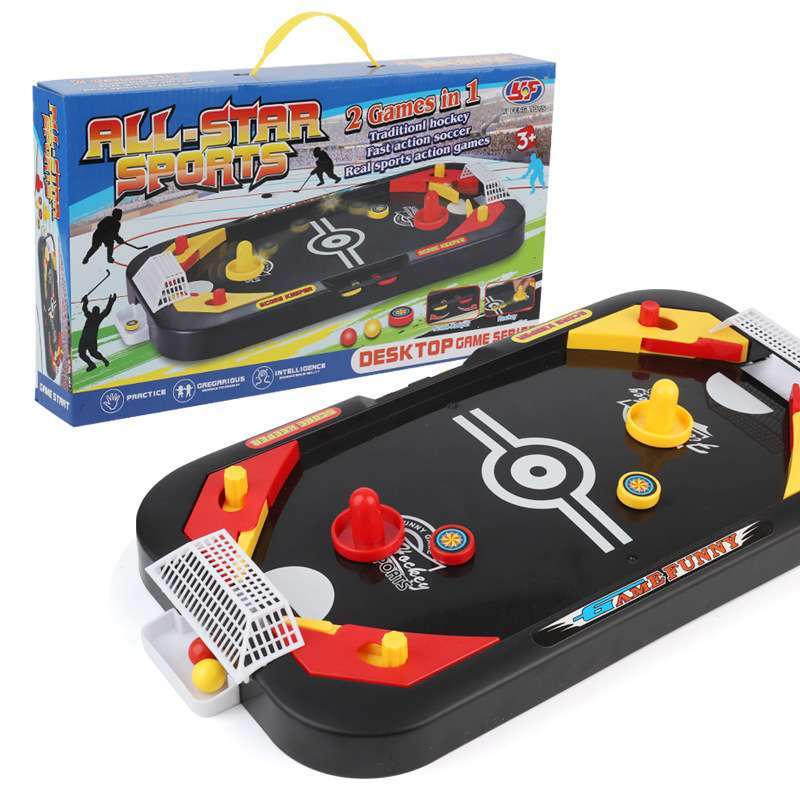 Jual Mainan Anak 2 In 1 Board Games Hockey Soccer Toys Kid Football Table Battle Toys Online Desember 2020 Blibli