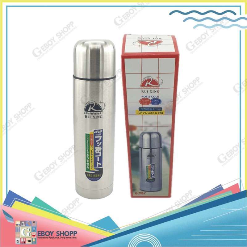 Jual Thermos Stainless Steel Termos Stainless Steel Vacuum Bottle 750ml Online September 2020 Blibli Com