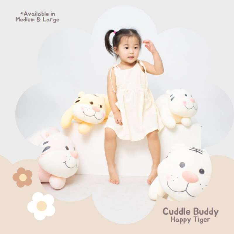 Promo HACHI ORIGINAL BONEKA HARIMAU BONEKA KUCING TIGER CAT DOLL
