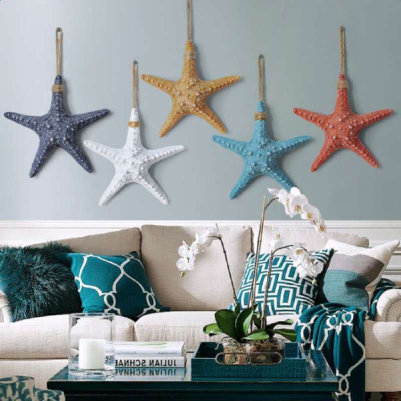 Jual Starfish Wall Hanging Ornament Beach Tropical Sea Themed Home Hotel Decor Online September 2020 Blibli Com