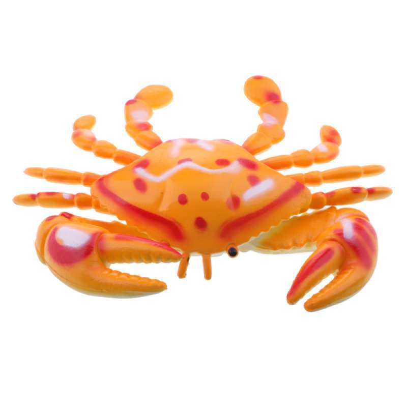 Vivid Animal Model Crab Figure Home Garden Art Craft Summer Decor DIY 