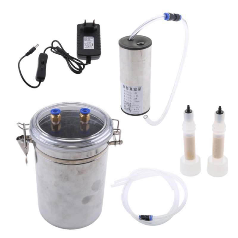 Jual 2l Steel Dual Head Electric Milking Machine Milker For Cow Eu Plug Online Oktober 2020 Blibli Com