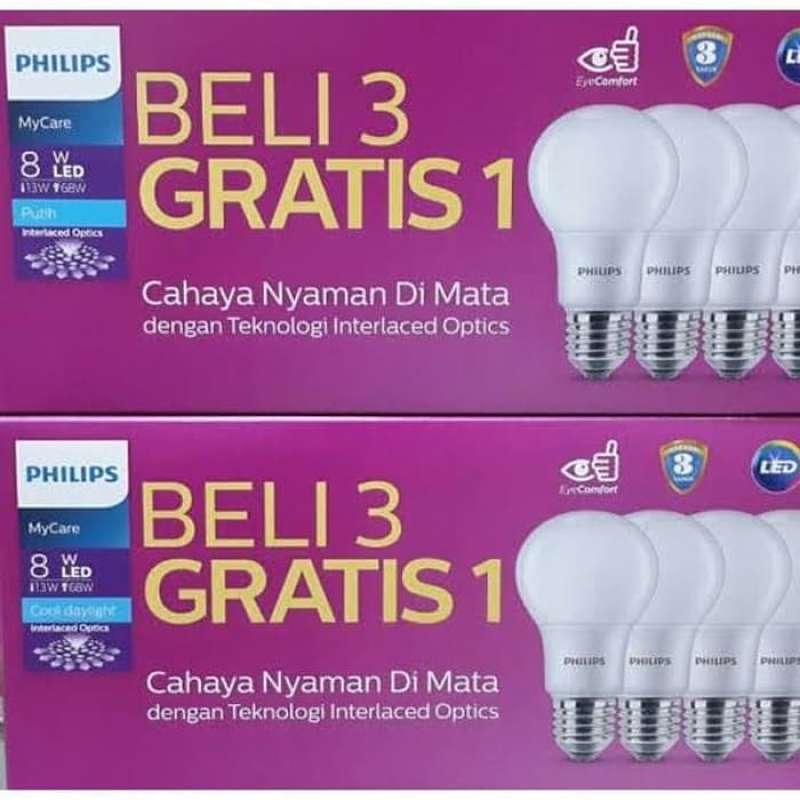 Philips 8 outlet watt led bulb