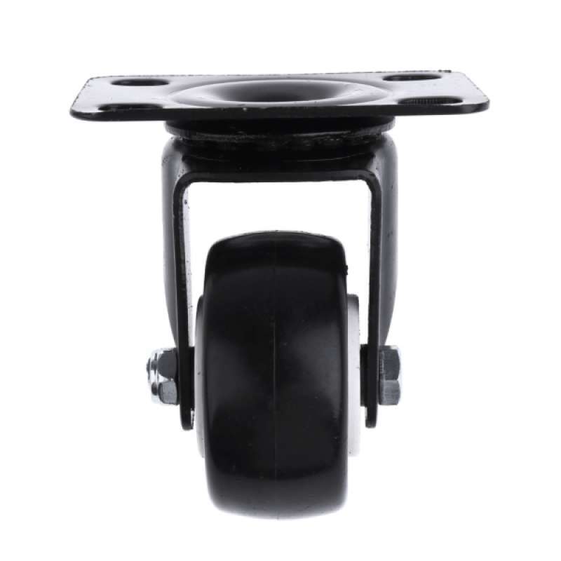 Jual 2 360 Universal Swivel Plate Casters Wheel For Chair Table Crib Machine Pu Online Oktober 2020 Blibli Com