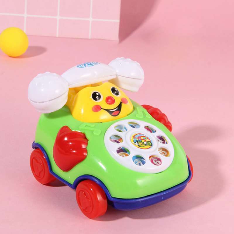 Jual Cute Baby Toys Music Cartoon Phone Car Developmental Toy Gift Random Color Online September 2020 Blibli Com