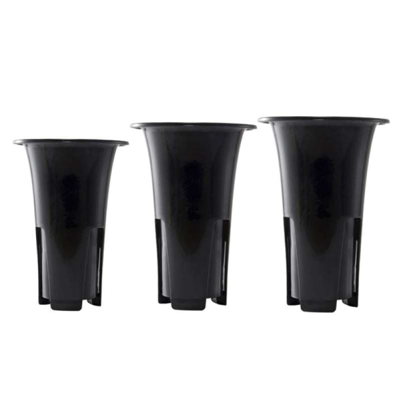 Jual 3pcs Plastic Plant Pots Garden Flower Pots Planters For Orchid Online September 2020 Blibli Com