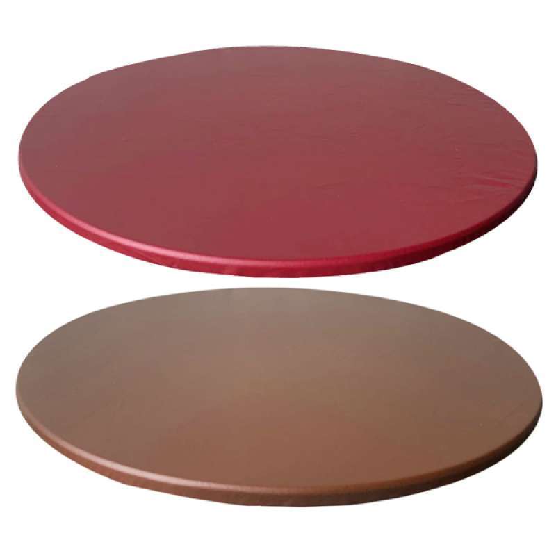 Jual Oem Table Cover Portector Solid Color Round Tablecloth With Soft Backing 2 Packs Online September 2020 Blibli Com