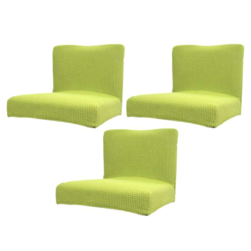 Jual 3pcs Spandex Stretch Low Short Back Chair Cover Bar Stool Cover Green Online November 2020 Blibli Com