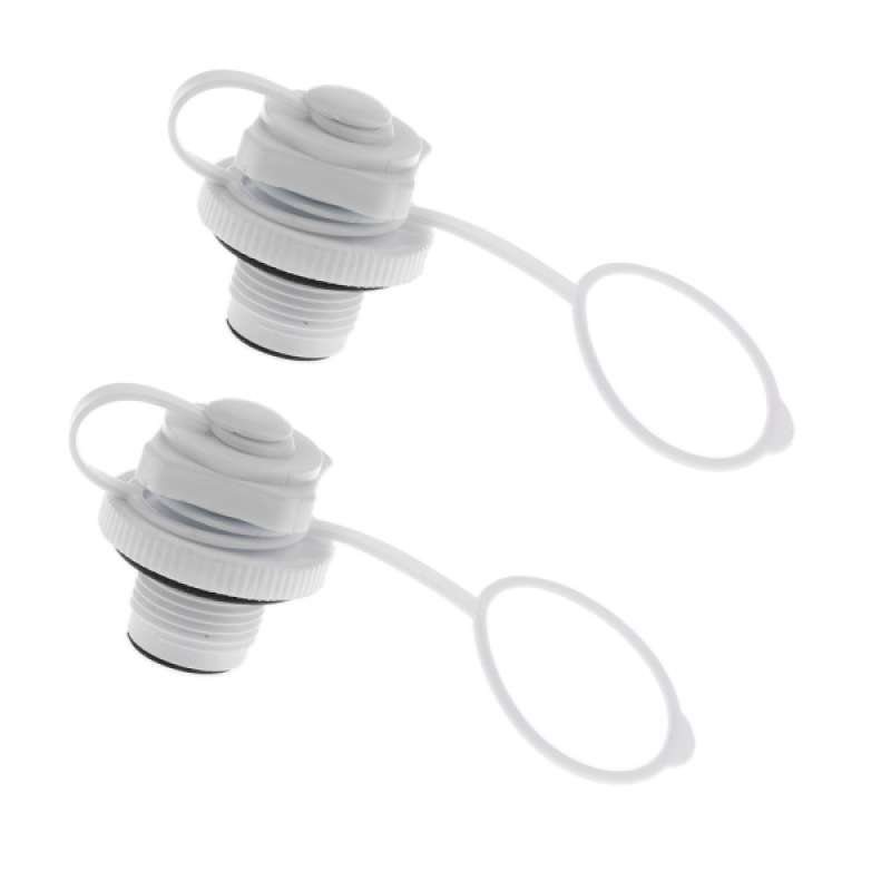 4x Air Valve Caps Boston Valve Airbed Inflatable Boat Raft Valve Blocker Stopper 