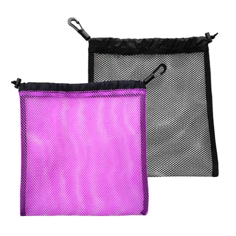Jual 2pcs Portable Golf Mesh Bag Table Tennis Dive Reel Drawstring Storage Pouch Online Oktober 2020 Blibli Com