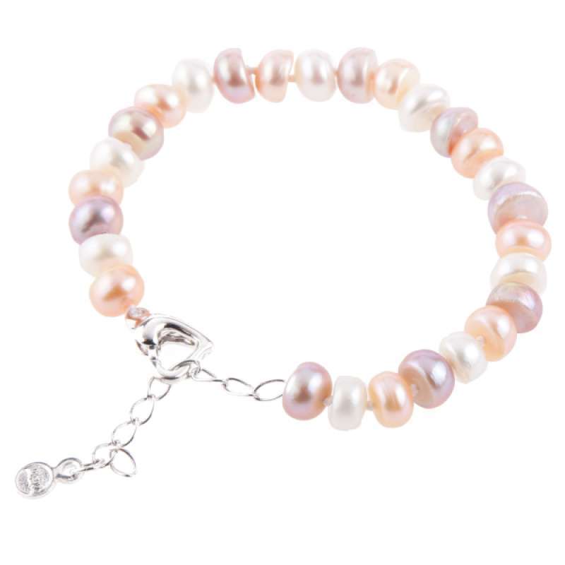 Jual Natural Freshwater Pearl Bangle Fashion Girl Cuff Bracele Mixed Color Bangle Online November 2020 Blibli Com