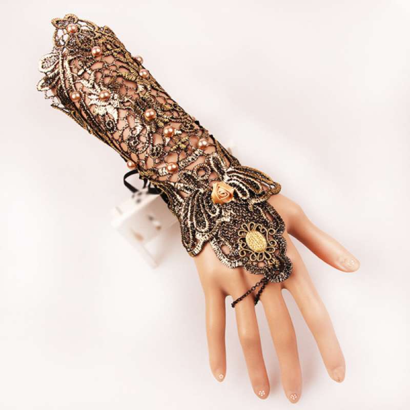 Jual Gorgeous Lace Womens Chain Long Bracelet Ring Set Bangle Valentine S Jewelry Online Oktober 2020 Blibli Com
