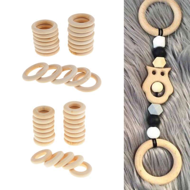 teething ring wooden