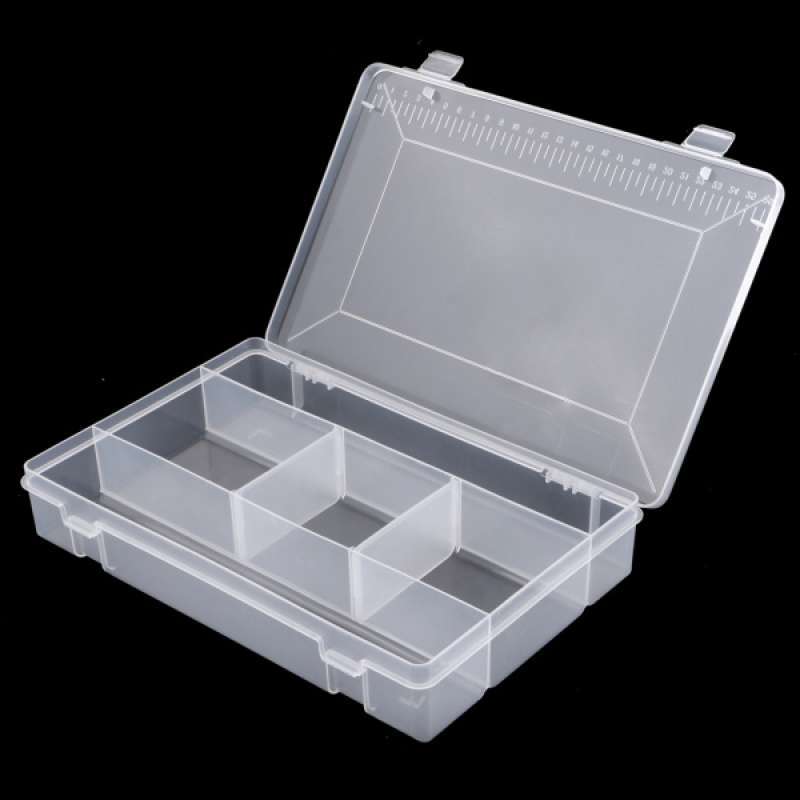 5 Compartments Storage Fly Fishing Case Box Lure Spoon Hook Bait Tackle Box 5 Compartments Storage Fly Fishing Case Box Lure Spoon Hook Bait Tackle Box